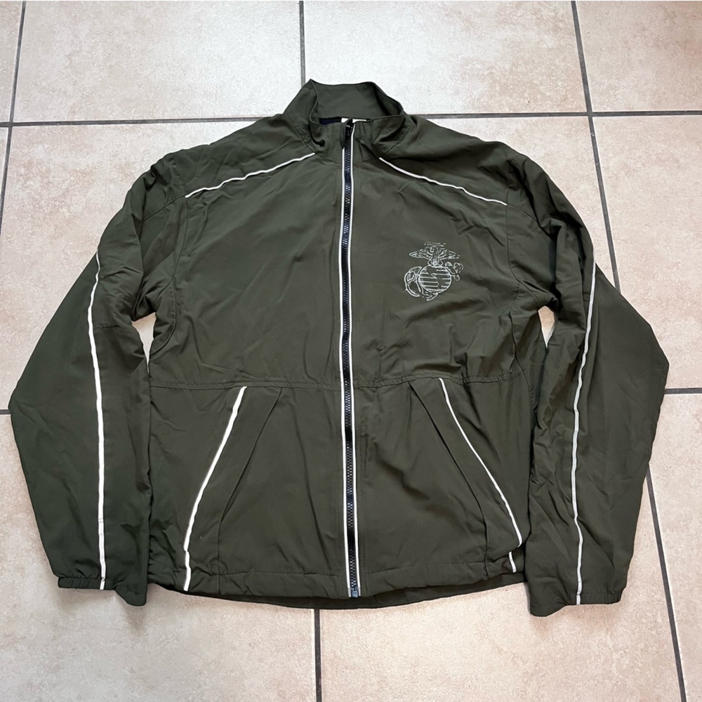 USMC US Marines Running/Jogging Jacket Size Small Long by‎ New Balance